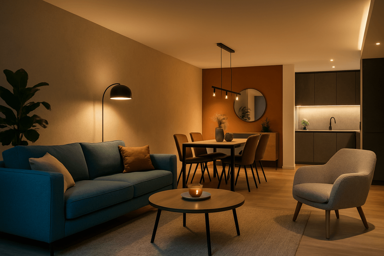 Architect die lichtplan bestudeert.