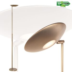 Bronzen staande lamp met dimmer - Geneva 4299.32