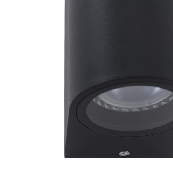 buitenlamp-2-lichts-down-uplight-rond-zwart-3 buitenlamp-2-lichts-down-uplight-rond-zwart-3