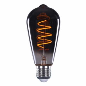 LED lamp | grijs smoke | dimbaar | E27 | 4 watt | 2200 Kelvin | 100 lumen