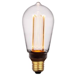 LED lamp | transparant | dimbaar | E27 | 5 watt | 64 mm | 200 lumen