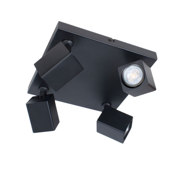 vierkante-spot-4-lichts-zwart-gu10-5 vierkante-spot-4-lichts-zwart-gu10-5