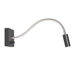 Wand leeslamp LED Blitz | zwart