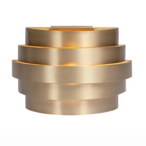 Wandlamp Scudo Messing 20 cm – Goudkleurige wandlamp met stijlvol up/down lichteffect