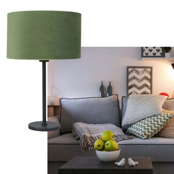 zwarte-tafellamp-met-kap-fluweel-groen-o-30cm-1 zwarte-tafellamp-met-kap-fluweel-groen-o-30cm-1