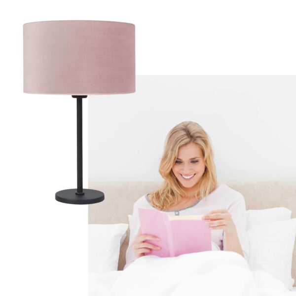 zwarte-tafellamp-met-kap-fluweel-groen-o-30cm-8 zwarte-tafellamp-met-kap-fluweel-groen-o-30cm-8