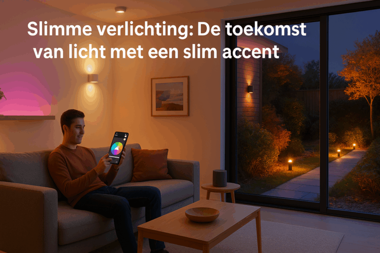 Verlichting met slimme accent