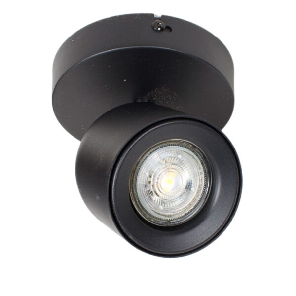 zwarte-1-lichts-spot-rond-gu10-13 zwarte-1-lichts-spot-rond-gu10-13