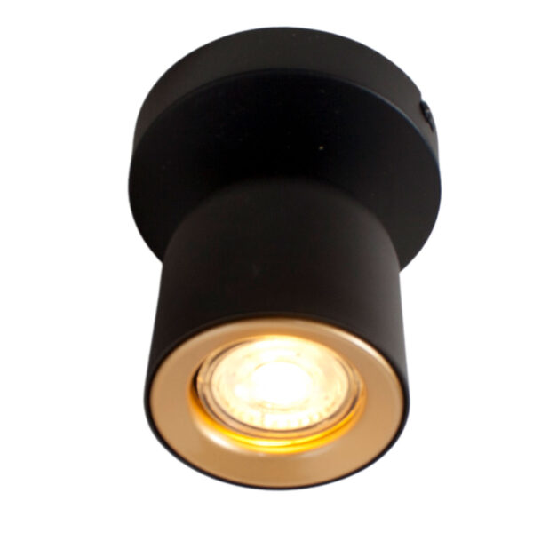 zwarte-1-lichts-spot-rond-gu10-8 zwarte-1-lichts-spot-rond-gu10-8