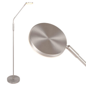 Verstelbare leeslamp Palma mat nikkel | kleur instelbaar 2200 / 3350 Kelvin